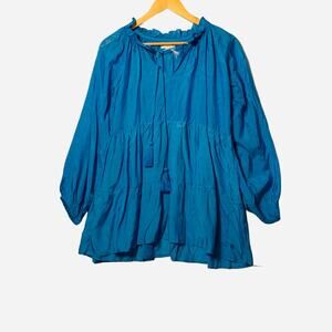 NAUDIC Anthropologie boho tunic size XS
